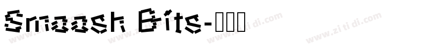 Smoosh Bits字体转换